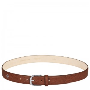 Longchamp Le Pliage Ladies' Belt Cognac | PEOL34597