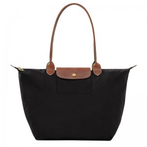 Longchamp Le Pliage Original L Tote Bag Zwart | JDNI21598