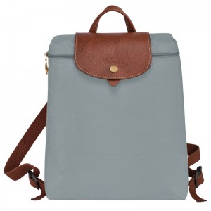 Longchamp Le Pliage Original M Backpack Steel | QAKW08429