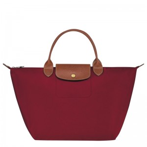 Longchamp Le Pliage Original M Handbag Rood | YNQT82746