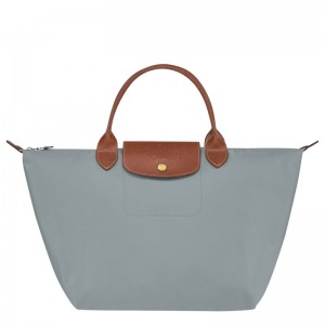 Longchamp Le Pliage Original M Handbag Steel | WSRV04158