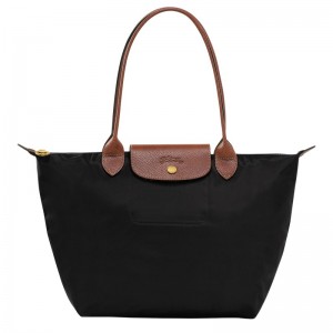 Longchamp Le Pliage Original M Tote Bag Zwart | UGJF16243