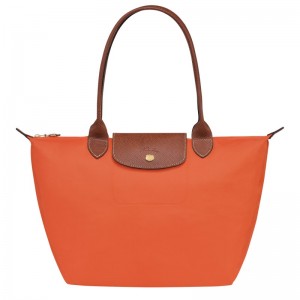 Longchamp Le Pliage Original M Tote Bag Oranje | PLHU67543