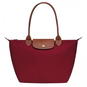 Longchamp Le Pliage Original M Tote Bag Rood | OWPX35419