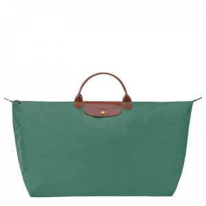 Longchamp Le Pliage Original M Travel Bag Sage | DUOL43691