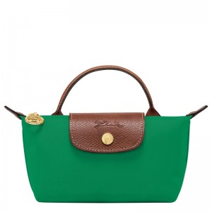 Longchamp Le Pliage Original Pouch With Handle Groen | CEWZ78062