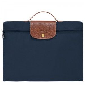 Longchamp Le Pliage Original S Briefcase Donkerblauw | HCGY89120