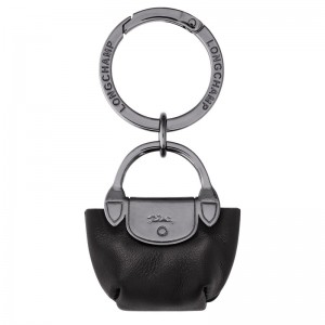 Longchamp Le Pliage Xtra Key Ring Zwart | XKCW21864