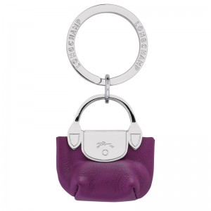 Longchamp Le Pliage Xtra Key Rings Violet | LSQU84706