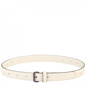 Longchamp Le Pliage Xtra Ladie's Belt Ecru | LHQN29738