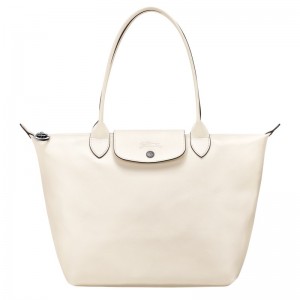 Longchamp Le Pliage Xtra M Tote Bag Ecru | KJPV37561