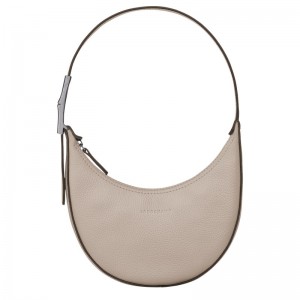 Longchamp Le Roseau Essential S Hobo Bag Clay | XNAI79426