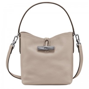 Longchamp Le Roseau Essential Xs Bucket Bag Clay | ZOTI62915