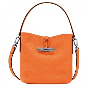 Longchamp Le Roseau Essential Xs Bucket Bag Oranje | CHRG71253