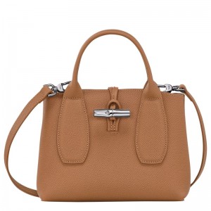 Longchamp Le Roseau S Handbag Natural | GSUM58321