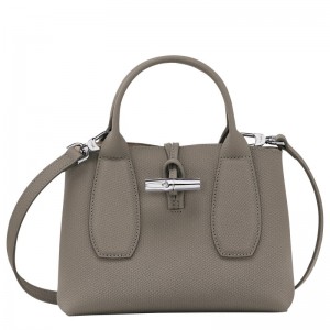 Longchamp Le Roseau S Handbag Turtledove | YPEG65407