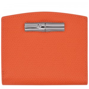 Longchamp Le Roseau Wallet Oranje | WPIF05843