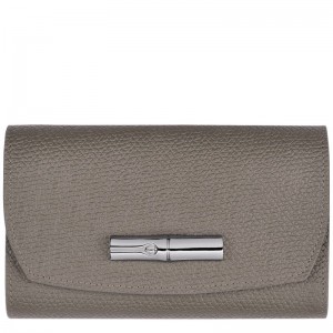 Longchamp Le Roseau Wallet Turtledove | LIMR21607