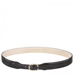 Longchamp Longchamp 1980 Ladies' Belt Zwart | FPAN50138