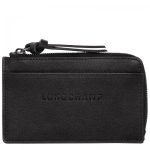 Longchamp Longchamp 3d Card Holder Zwart | BSPR37168