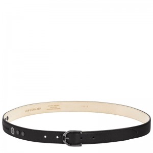 Longchamp Longchamp 3d Ladies' Belt Zwart | MSIY70148