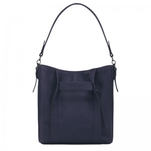 Longchamp Longchamp 3d M Hobo Bag Bilberry | IKFP32751