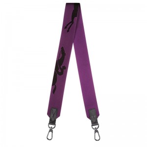 Longchamp Longchamp 3d Shoulder Strap Violet | WYNK47863