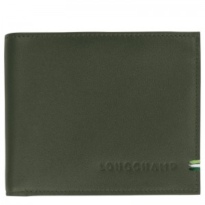 Longchamp Longchamp Sur Seine Wallet Khaki | XCOY01328