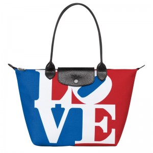 Longchamp Longchamp X Robert Indiana M Tote Bag Wit | QYNG26540