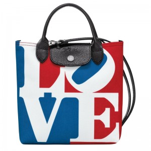 Longchamp Longchamp X Robert Indiana Xs Crossbody Bag Wit | RTJH53784