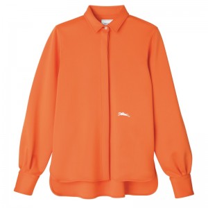 Longchamp Shirt Oranje | TZGI16547