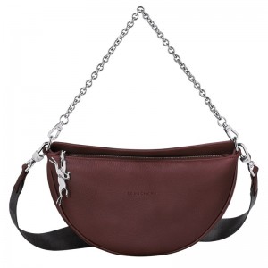 Longchamp Smile S Crossbody Bag Plum | ESQF68572