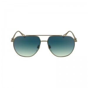 Longchamp Sunglasses Goud Blauw | ZEPV46237