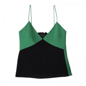 Longchamp Thin Strap Top Groen Zwart | ULIP54316