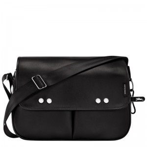 Longchamp Très Paris M Crossbody Bag Zwart | GUJM49270