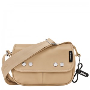 Longchamp Très Paris S Crossbody Bag Beige | TXVK74593