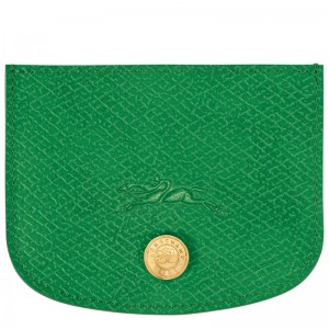 Longchamp Épure Card Holder Groen | IFPX01632