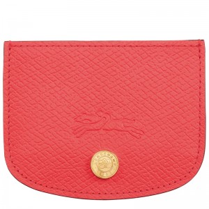 Longchamp Épure Card Holder Strawberry | SFYV72068