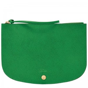 Longchamp Épure Pouch Groen | LZWJ08473