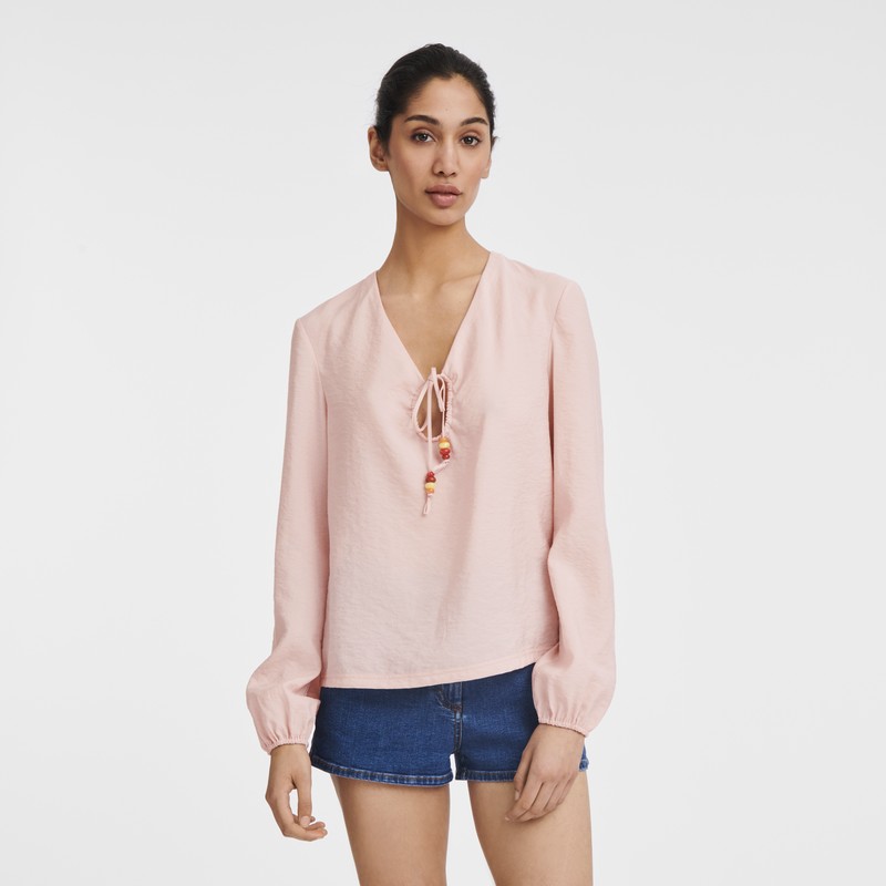 Longchamp Blouse Nude | PQOH53019