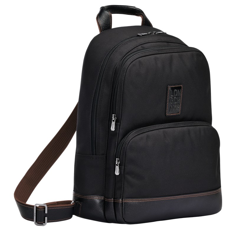 Longchamp Boxford Backpack Zwart | QPFD39084