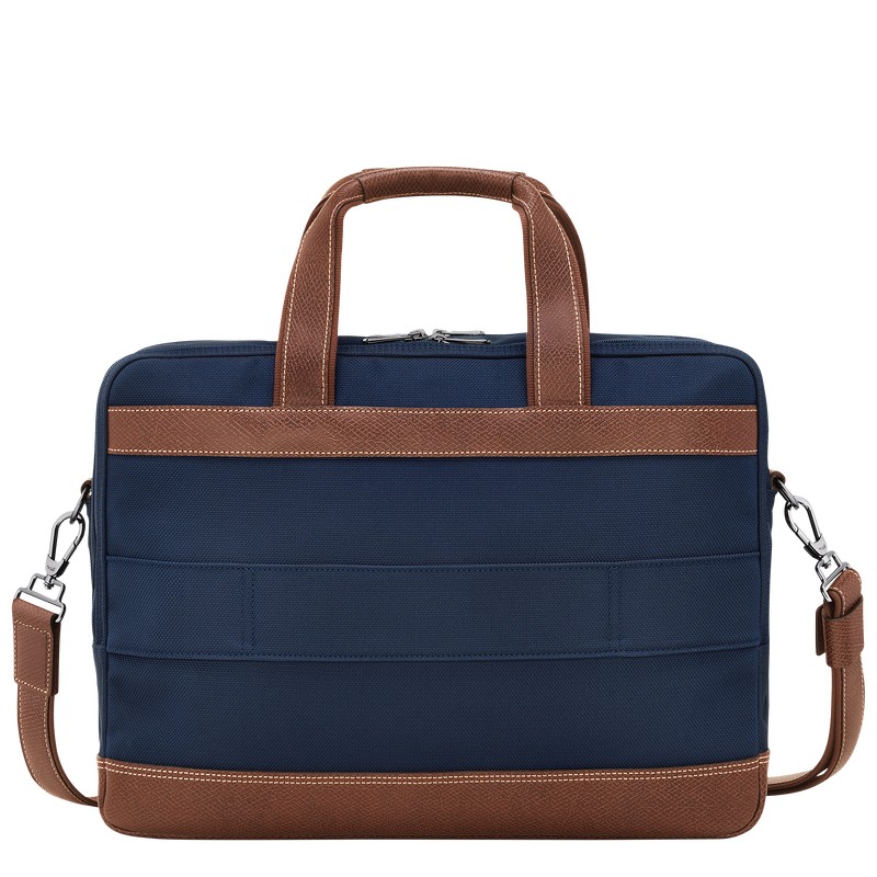 Longchamp Boxford L Briefcase Blauw | FWZQ35248