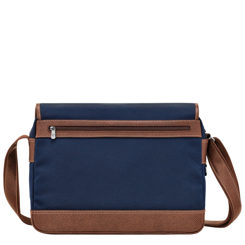 Longchamp Boxford L Crossbody Bag Blauw | JBUW09426