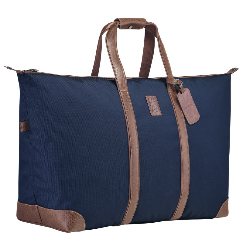 Longchamp Boxford L Travel Bag Blauw | NLFK64879