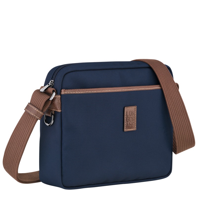 Longchamp Boxford M Camera Bag Blauw | VLOQ85102