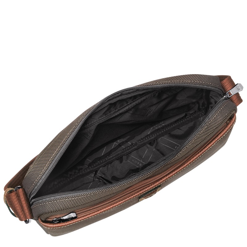 Longchamp Boxford M Camera Bag Bruin | SXKB23018