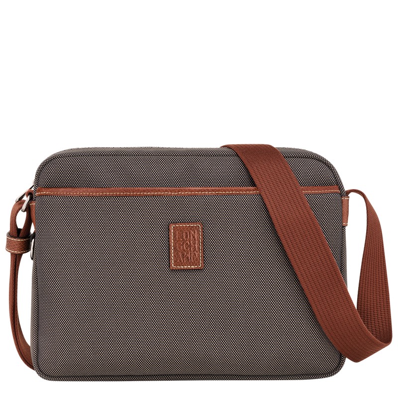 Longchamp Boxford M Camera Bag Bruin | SXKB23018