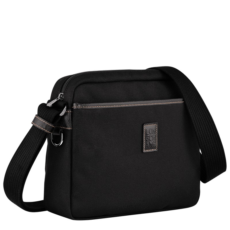 Longchamp Boxford M Camera Bag Zwart | UFOS16094