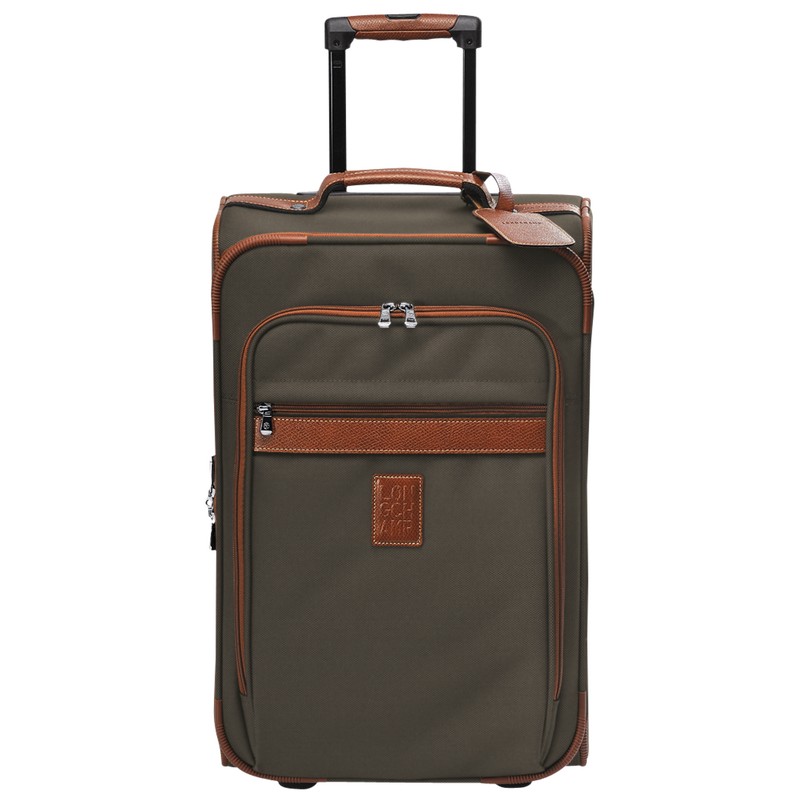 Longchamp Boxford M Suitcase Bruin | UEDW53098