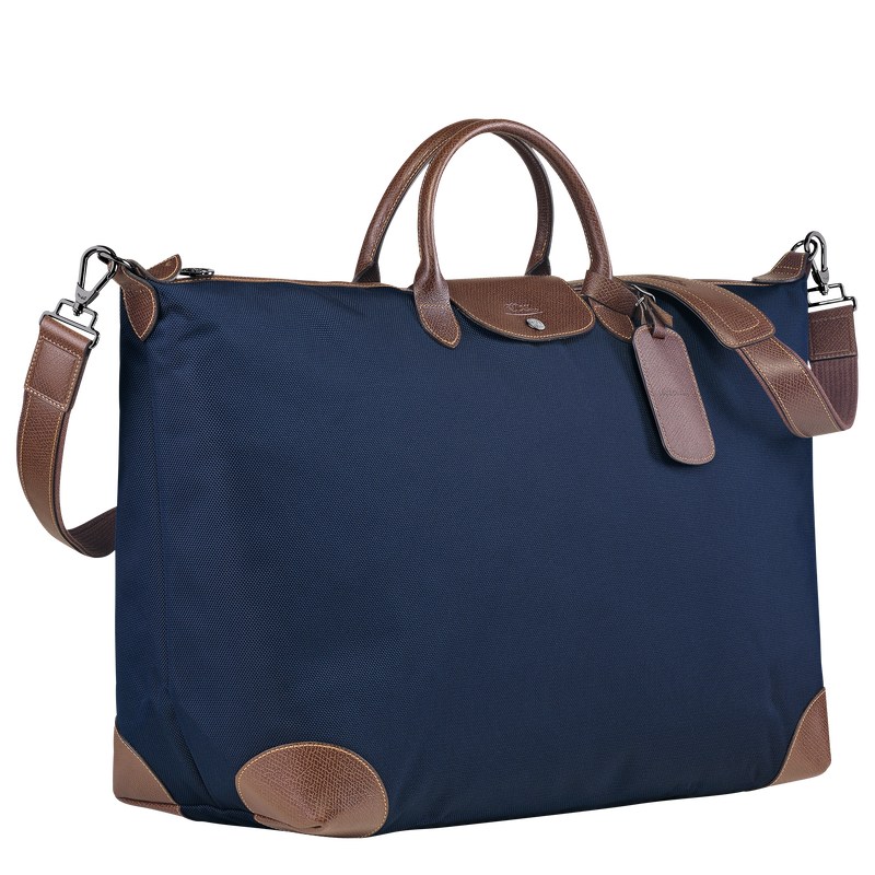 Longchamp Boxford M Travel Bag Blauw | WCVL71249